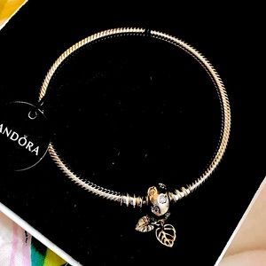 PANDORA Moments Bracelet, 6.7”,  #588333CZ,  NWT!